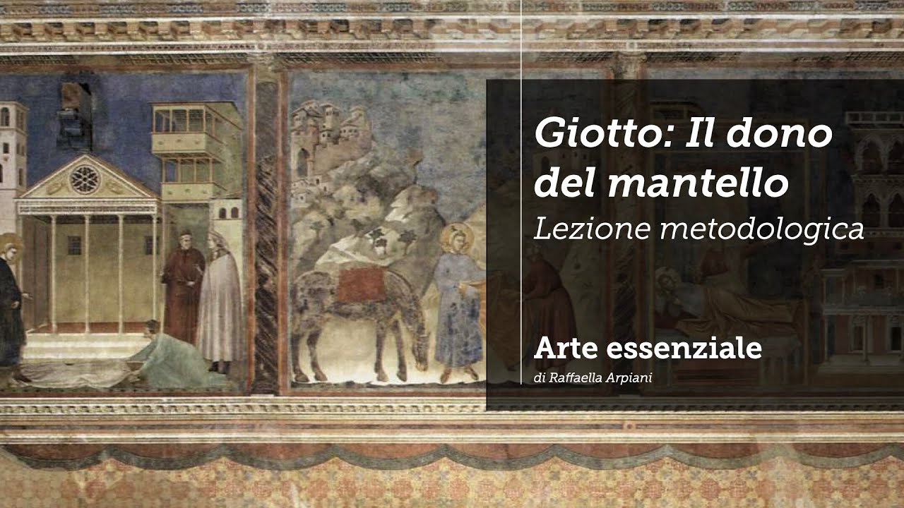 Giotto: Il dono del mantello - lezione metodologica