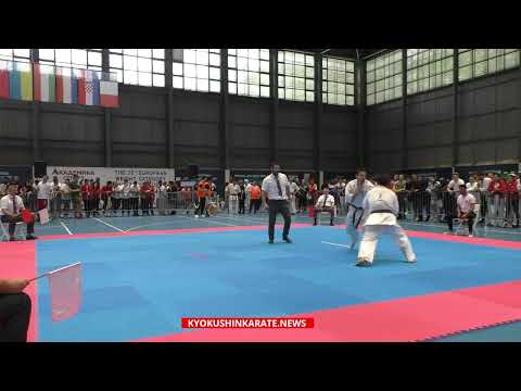 35th IKO EC, 1/2 -70kg, Engin Ugur (Turkey) - Michal Kalmus (Poland, aka)