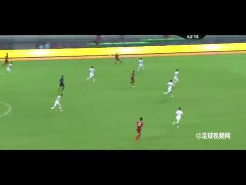 Tobias Hysen AMAZING Bicycle Kick Goals Shanghai Dongya VS Liaoning Whowin (7/27/2014)