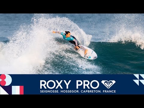Moore vs Defay vs Fierro - Round Three, Heat 1 - 2018 Roxy Pro France