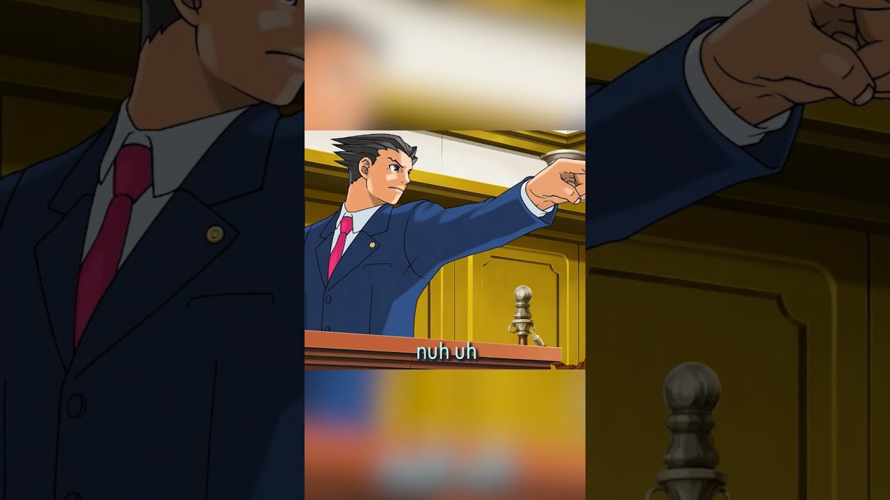 Nuh Uh #phoenixwright #aceattorney