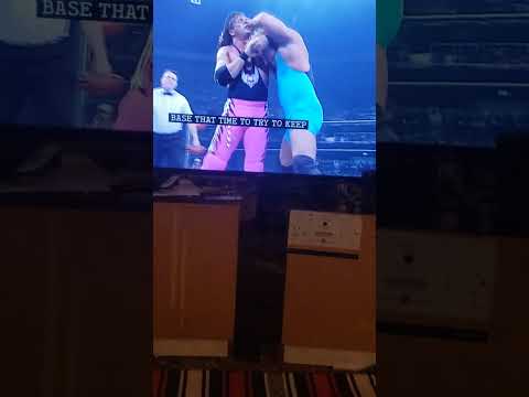 Curt Henning vs Bret The HitMan Hart from wcw and nwo Uncensored 1998 hosted by @mikeriggs471