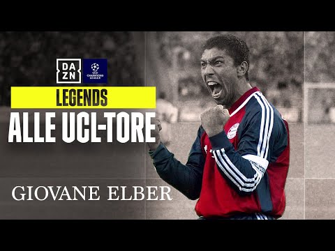 Bayerns Schlitzohr: Giovane Elber | Alle Tore | UCL-Legends | UEFA Champions League | DAZN