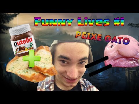 Pão de Alho + Nutela e Jovirone Peixe Gato|Funny Lives #1