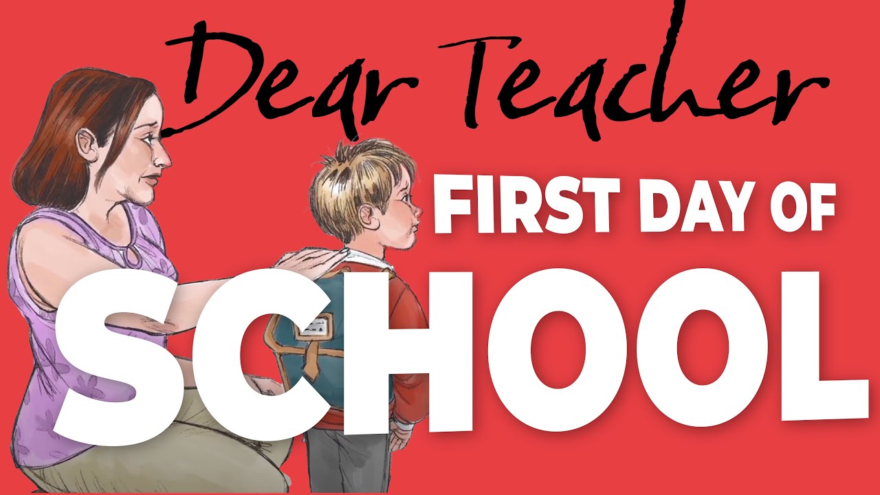 "Dear Teacher" | A Poem For Your Child's First Day Of School
