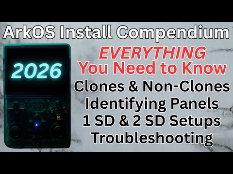 Installing or Updating ArkOS/dArkOS on your R36S or R36H (Full detailed ...