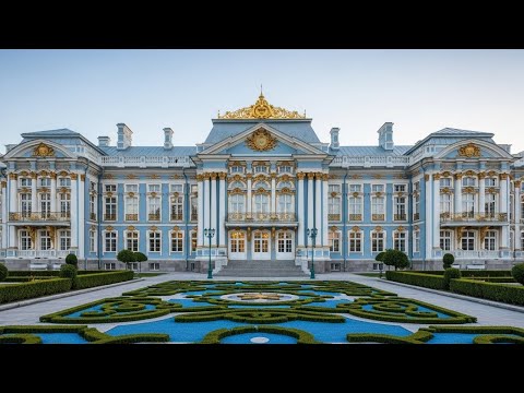 The Most Majestic Blue–White–Gray Royal Palace Ever Built | Ultra Luxury Cinematic Showcase