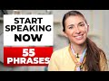 55 BASIC ENGLISH PHRASES FOR DIFFERENT SITUATIONS TO START SPEAKING AS A BEGINNER