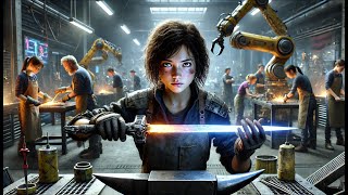 The Class Was Told to Forge a Blade — The Human Girl Sharpened a Piece of Bone| HFY SCIFI BEST STORY