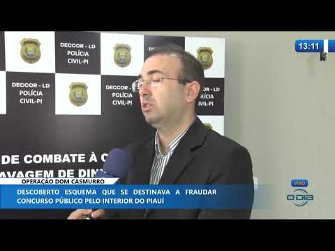 O DIA NEWS 07.11  Polícia Civil: Operacão Dom Casmurro