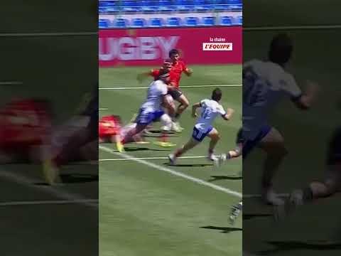 🏉 Les Bleuets ont totalement renversé la rencontre contre l'Espagne #rugby #bleuets #lequipe