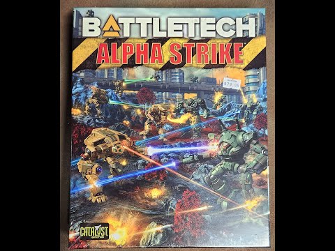 Battletech: Alpha Strike Boxset Unboxing 2023