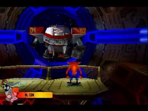Crash Bandicoot 2: Cortex Strikes Back - Boss 4: Dr. N. Gin