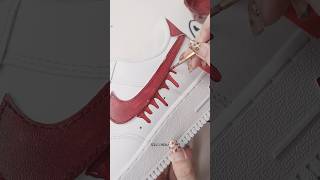 Dripping Rose 🌹 Custom #valentinesday #customshoes #gift #creative #love #drip #fashion