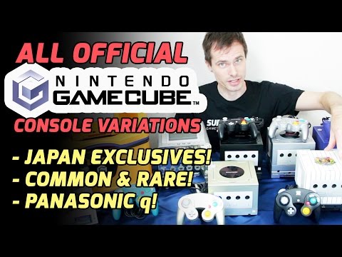 All Official (and Rare) GameCube Console Variants | Super Gangu