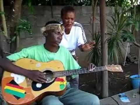 Botswana Music Guitar - Western - "Rastaman".