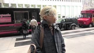 Dido walking into SiriusXM Radio talks about various subj...