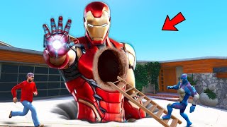 Rope Hero Got New Iron Man Power In GTA 5 |Rope Hero Vice Town| GTA 5!