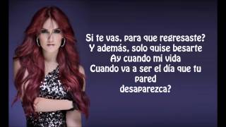 Antes Que Ver El Sol (letra) Dulce María