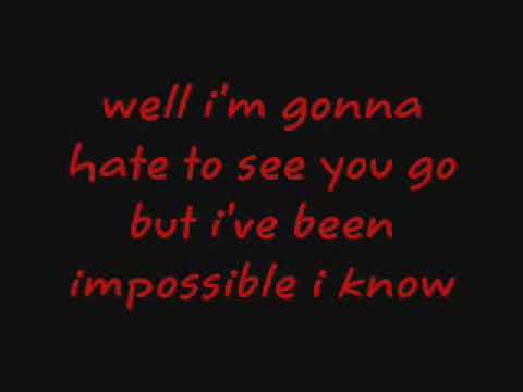 Hate to See You Go - The Color Fred Lyrics