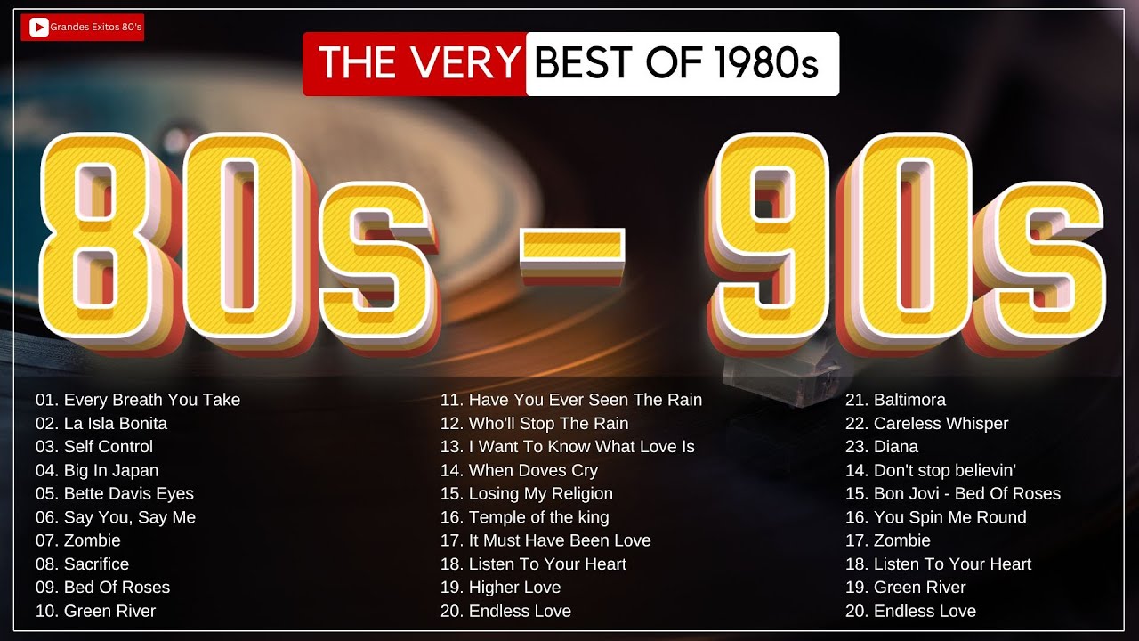80s Music - 80s Music Greatest Hits - Great Hits 80s and 90s - Best Classics of the 80s