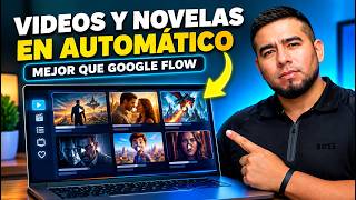 Deja de perder el tiempo con Google Flow: usa este automatizador en su lugar. (Crea novelas con ia)