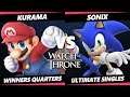 WTT 2023 Kurama Mario Roy Vs Sonix Sonic Smash Ultimate SSBU