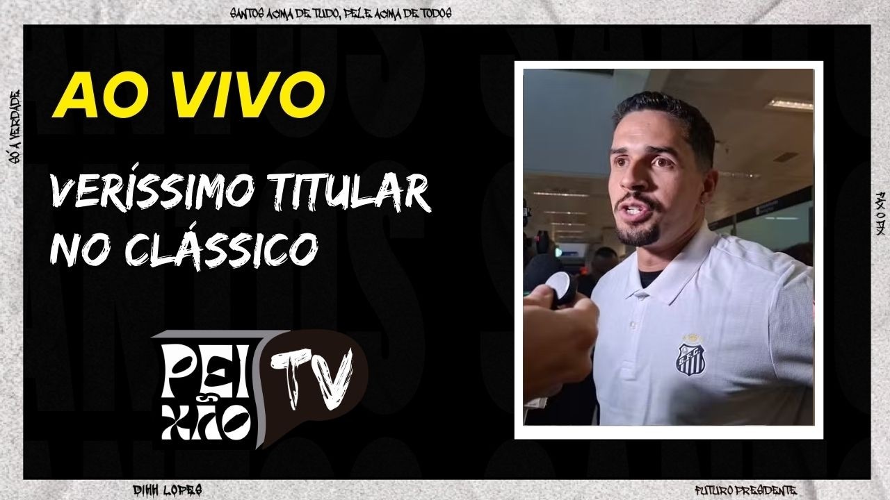 VERÍSSIMO TITULAR / CLAUDINHO CHEGANDO