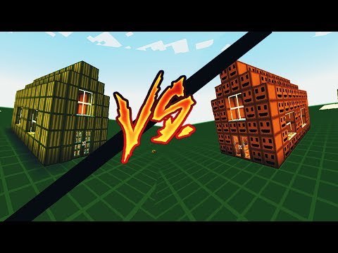 KARPUZ EV VS KABAK EV ! (MİNECRAFT)