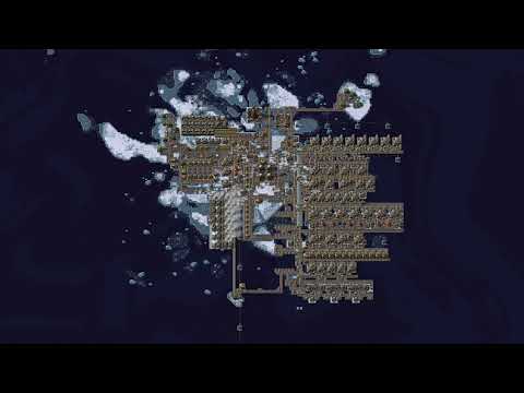 Factorio Space Age Timelapse 123h