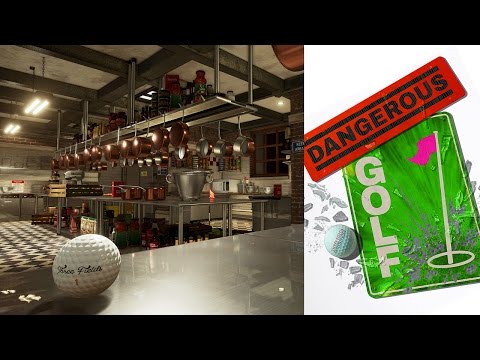Dangerous Golf - 4 Levels Gameplay PC HD