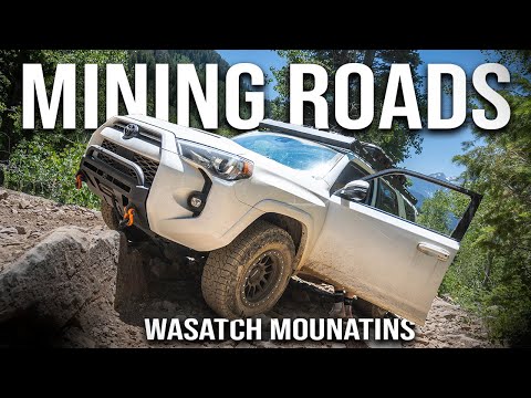 4Runner and FJ Cruiser Take On Old Mining Roads - Off-roading the Wasatch Mountains in Utah!