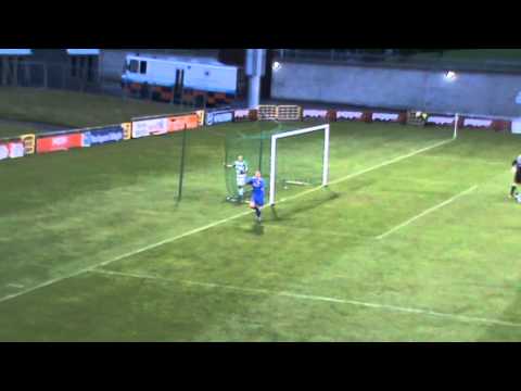 Conor Whittle's winning goal v Shamrock Rovers 1-0 (3/6/2014)