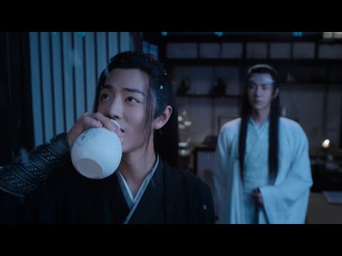 魏無羨終於知道藍湛多愛他，自解衣帶和藍湛圓房，第二天魏無羨慕的險些睜不開眼【陈情令The Untamed】