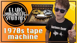 Video thumbnail for Visiting a REAL Analog Studio | Flux Magnetic Studios' BIG 1970s 16-track, 2-inch MCI JH-16 by Made on Tape