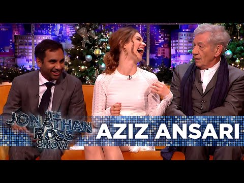 Aziz Ansari Can't Understand Ian McKellen's Northern Accent | The Jonathan Ross Show