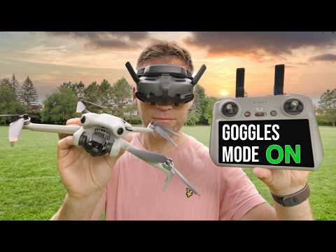 Can you fly DJI Mini 4 Pro with Goggles 3 + RC2 controller!?