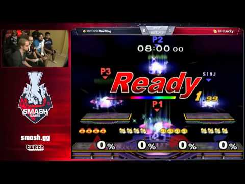 Mew2King/Armada vs Lucky/Mango - Bro-Up Challenge - Smash Summit