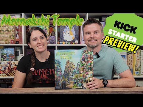 Meenakshi Temple - Coming To #Kickstarter | Love 2 Hate #BoardGames Reviews