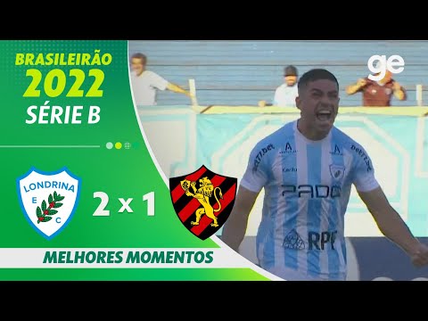 Gols e lances de Londrina x Sport