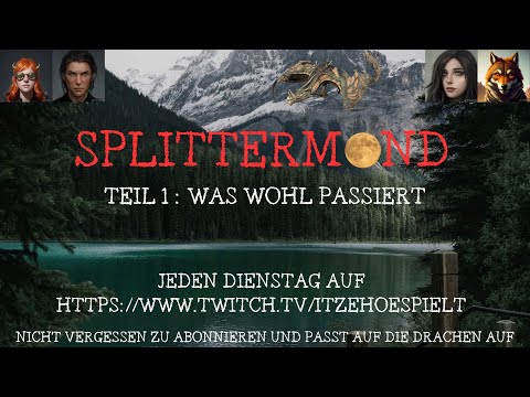 Es geht los mit Splittermond! Unsere Abenteurer sind in Selenia.