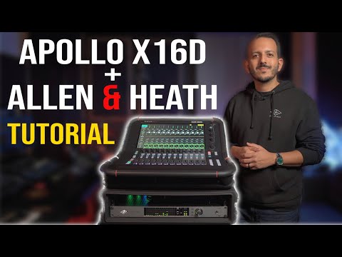 Apollo x16D with Allen & Heath Console - Tutorial!