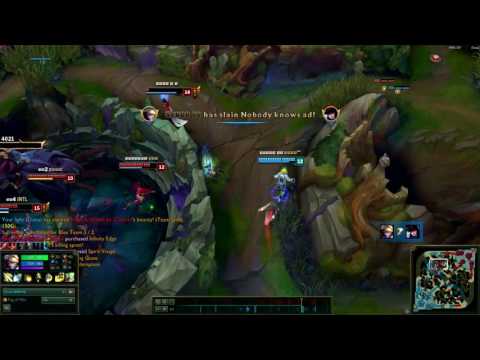 SSG Ruler 2v5 Pentakill on Ezreal from 5k gold behind