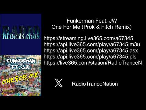 Funkerman Feat. JW - One For Me (Prok & Fitch Remix)