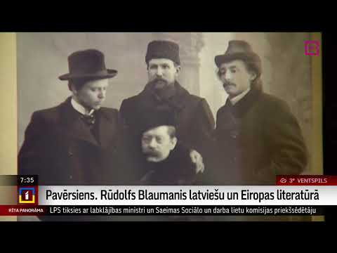 Pavērsiens. Rūdolfs Blaumanis latviešu un Eiropas literatūrā