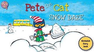 Pete the Cat Snow Daze | Animated Book | Read aloud