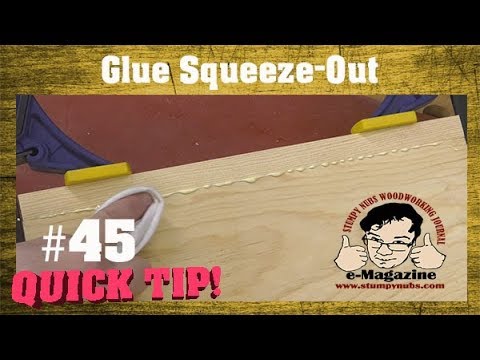 YouTube video about Get a Clean Finish: Apply Dribble Glue Smoothly!