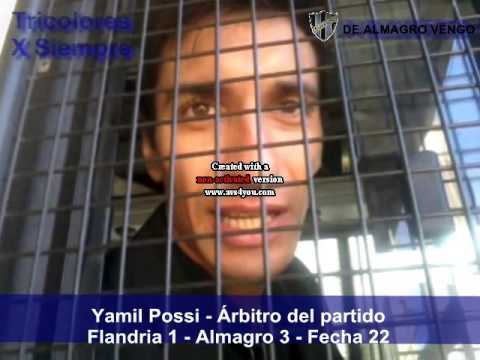 Yamil Possi - Árbitro del partido