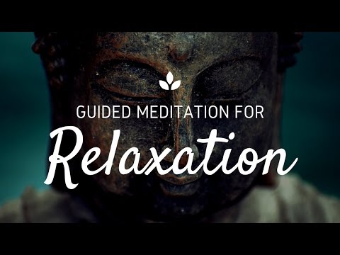 Black Screen Guided Meditation for Relaxation Overthinking Whimsical Garden Visualization