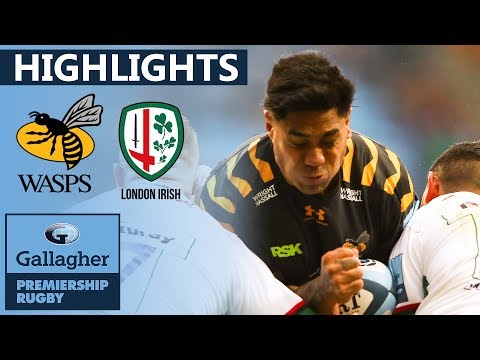 Wasps 26-29 London Irish HIGHLIGHTS | Incredible Match Won by 3 Points | Gallagher Premiership 19/20